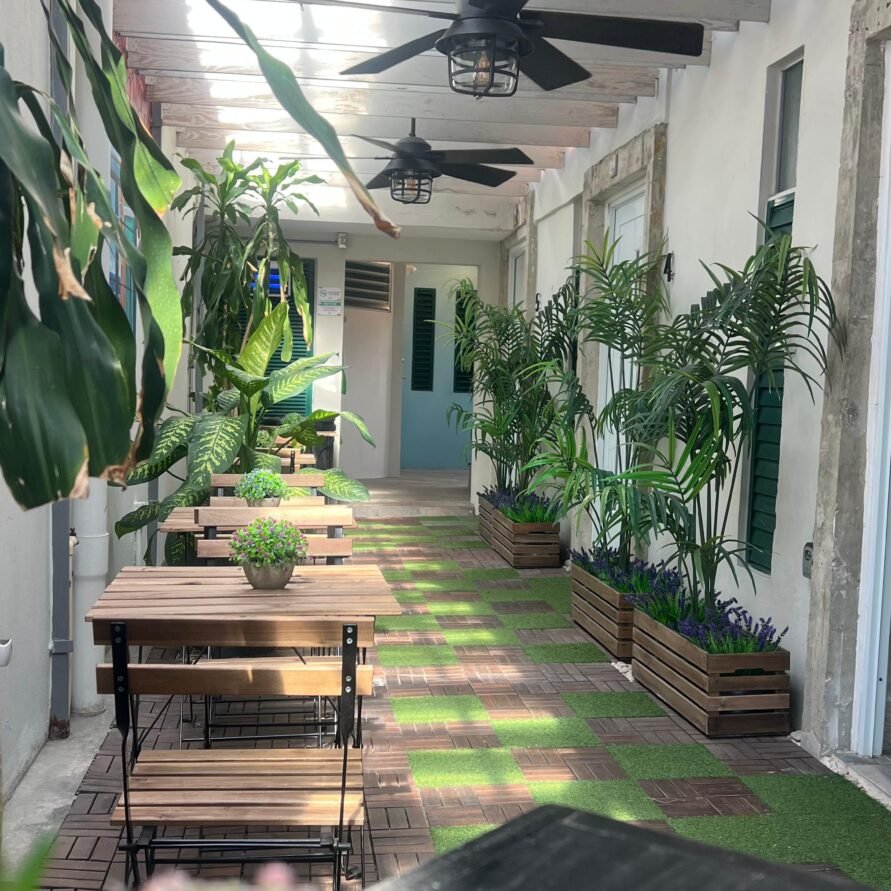 Entrance to Patio